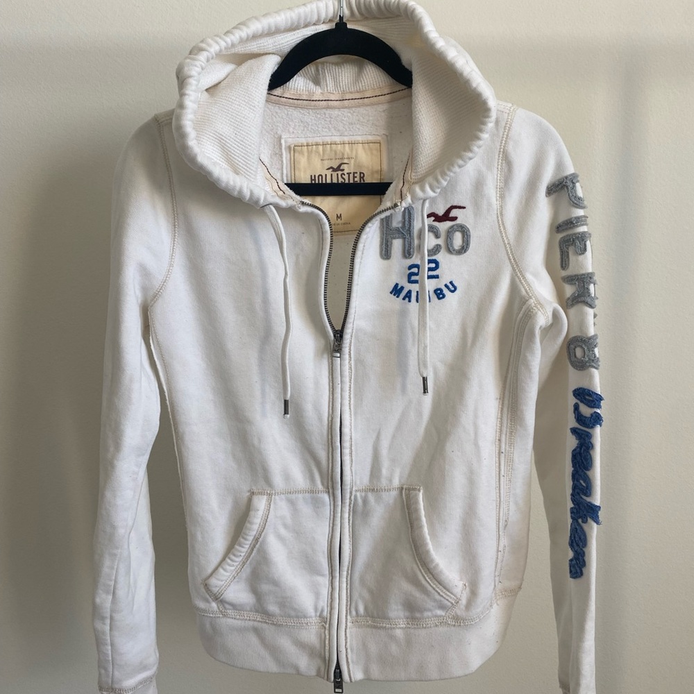 Hollister Vintage Zip Up Hoodie